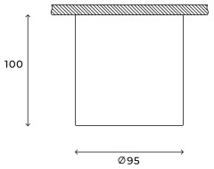 Накладной светильник Hesby Lighting Essence HSBL_0107