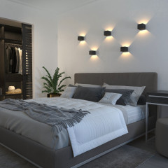 Настенный светодиодный светильник Elektrostandard Corudo MRL LED 1060 чёрный 4690389168062 a053071