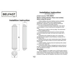 Настенный светильник Belfast Pennington 602W-2 BR