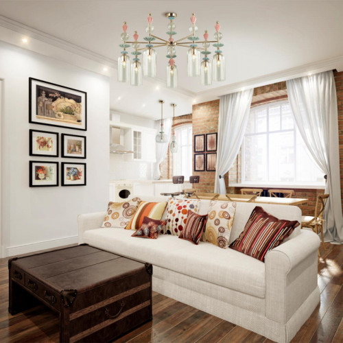 Люстра на штанге Odeon Light BIZET 4855/7C