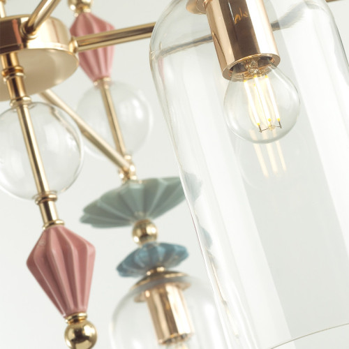 Люстра на штанге Odeon Light BIZET 4855/7C