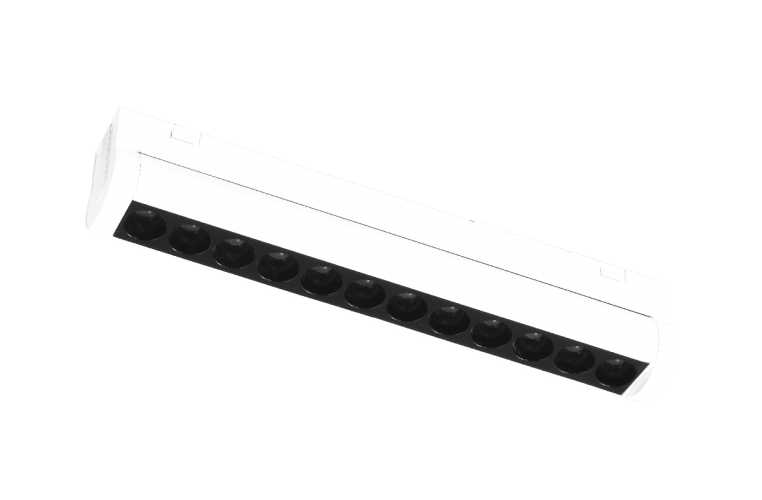 Трековый магнитный светильник iLedex Vision 4825-041-L209-12W-36DG-4000K-WH