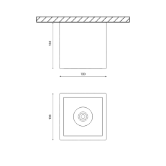 Накладной светильник DesignLed SPL-CB-18-WH-WW 002328