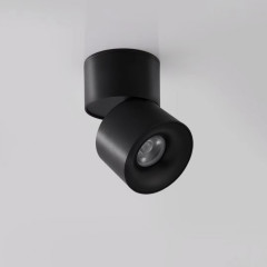 Накладной спот iLedex Metrica 115-12W-D70-4K-55DG-BK