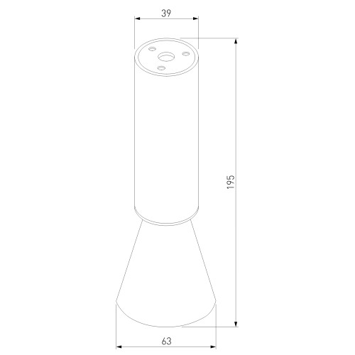 Накладной спот Elektrostandard Piks 4690389204470 25107/LED a066495