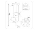 Подвесной светильник Ambrella Light High Light Modern LH11099