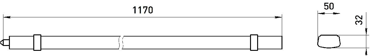 Линейный светильник Эра SPP-31-36-6K-M Б0065362