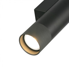 Настенный светильник iLedex Delta 2365-2 BK+GRP