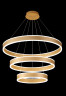 Подвесной светодиодный светильник Crystal Lux MUCHOS SP158W LED D400+600+800 GOLD