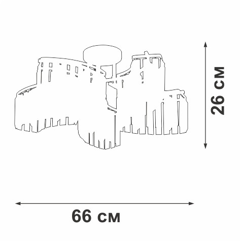 Потолочная люстра Vitaluce V5884-0/10PL