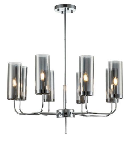 Люстра на штанге Indigo Balletto 13014/8R Chrome V000258