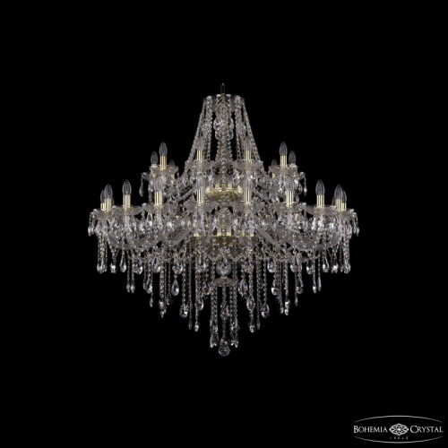 Подвесная люстра Bohemia Ivele Crystal 1415/20+10/400/2d G