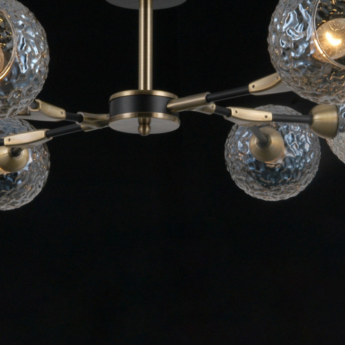 Люстра на штанге Illumico IL0253-8CSQ-79 BK AB