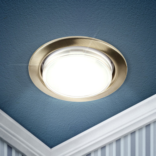 Встраиваемый светильник Эра KL35 SB /1 (к) Б0048951