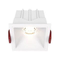 Встраиваемый светильник Maytoni Technical Alfa LED DL043-01-10W3K-SQ-W