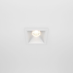 Встраиваемый светильник Maytoni Technical Alfa LED DL043-01-10W3K-SQ-W