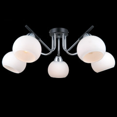 Потолочная люстра Illumico IL0713-5CSQ-24 BK CR LIBRA