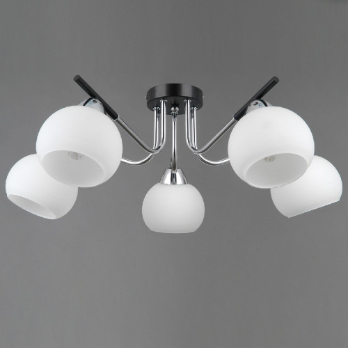 Потолочная люстра Illumico IL0713-5CSQ-24 BK CR LIBRA