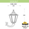 Уличный настенный светильник Fumagalli OFIR/RUT E26.132.000.WXE27