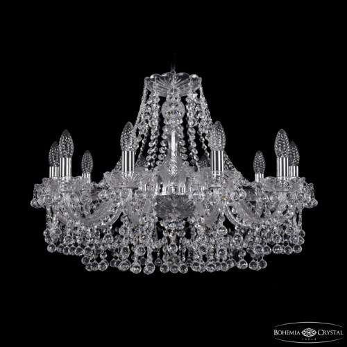 Подвесная люстра Bohemia Ivele Crystal 1409/10/240 Ni