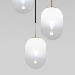 Подвесной светильник Eurosvet Loona 60161/3 латунь a065613