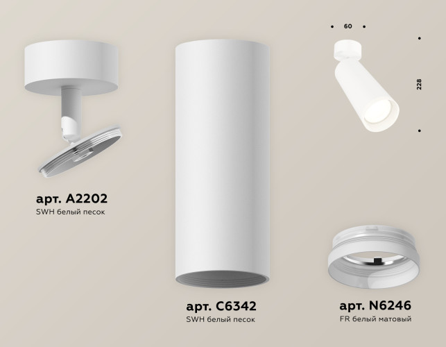 Спот Ambrella Light Techno Spot XM6342010 (A2202, C6342, N6246)