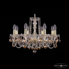 Подвесная люстра Bohemia Ivele Crystal 1402/8/195 G K721