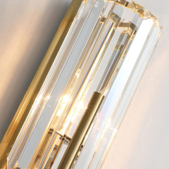 Настенный светильник 88183W/D500 gold/clear