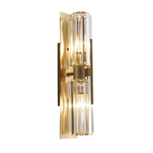 Настенный светильник 88183W/D500 gold/clear