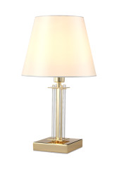 Настольная лампа Crystal Lux Nicolas NICOLAS LG1 GOLD/WHITE