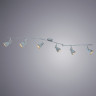 Трековая система Arte Lamp A1677PL-6GY