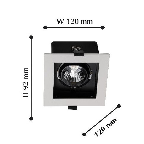 Встраиваемый светодиодный светильник Favourite Flashled 1988-1C