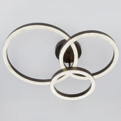 Потолочный светильник Эра Модерн Bloom CLL-1-110W 3K-6K RC BK