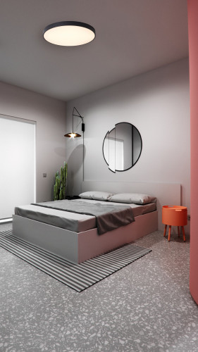 Потолочный светодиодный светильник Milosh tendence 0875CL-80BK