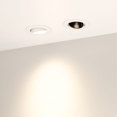 Встраиваемый светильник Arlight MS-Forecast-Built-Turn-R82-8W Warm3000 037187