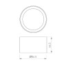Кольцо антибликовое Arlight LGD-ANTIGLARE-RING-R85 (WH) 046758