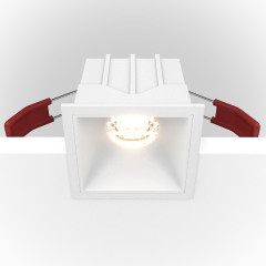Встраиваемый светильник Maytoni Technical Alfa LED DL043-01-10W4K-D-SQ-W