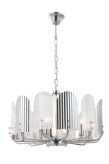 Подвесная люстра iLamp Dolce 15571-6 CR+MULT