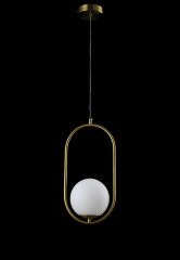 Светильник подвесной Crystal lux CALLE SP1 BRASS