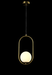 Светильник подвесной Crystal lux CALLE SP1 BRASS