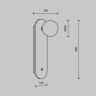 Настенный светильник Modestyle MS.203.380 GD