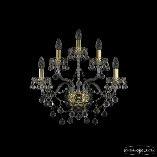 Бра Bohemia Ivele Crystal 1409B/2+2+1/195/XL G