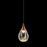 Подвесной светильник MD24001004-1A copper/clear