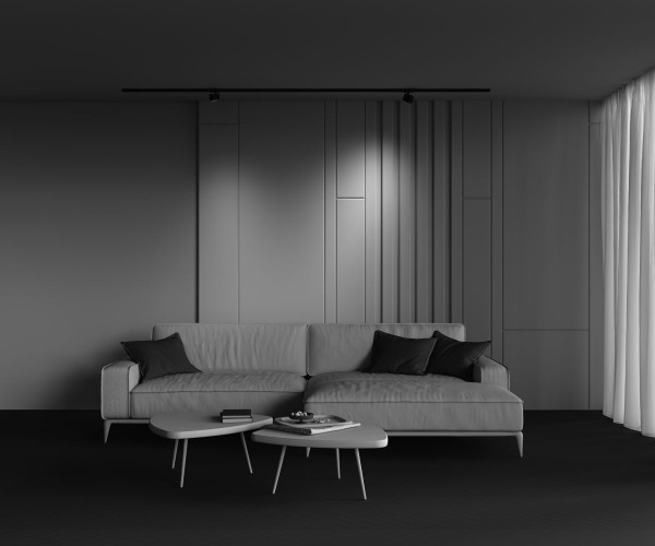 Трековый однофазный светильник Maytoni Glare TR225-1-GX53-B