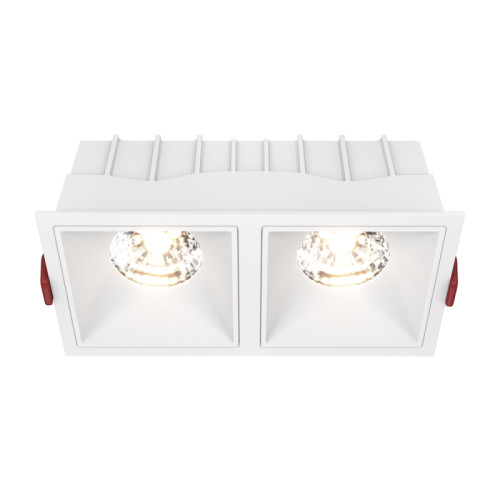 Встраиваемый светильник Maytoni Technical Alfa LED DL043-02-15W3K-SQ-W
