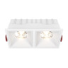 Встраиваемый светильник Maytoni Technical Alfa LED DL043-02-15W3K-SQ-W