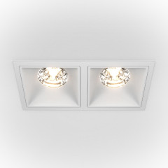 Встраиваемый светильник Maytoni Technical Alfa LED DL043-02-15W3K-SQ-W