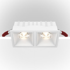 Встраиваемый светильник Maytoni Technical Alfa LED DL043-02-15W3K-SQ-W
