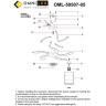 Потолочная люстра Omnilux OML-50507-05