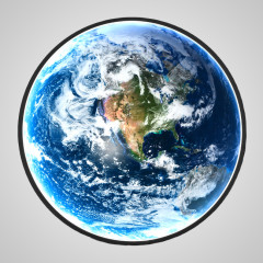 Настенный светильник ImperiumLoft Cosmos Earth 208936-23